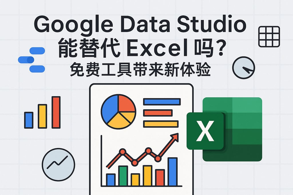 Google Data Studio能替代Excel吗？免费工具带来新体验